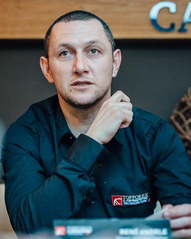 René Andrle, nový hlavní sportovní ředitel týmu Topforex Lapierre.
