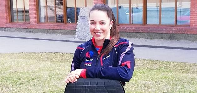 Juniorská mistryně světa ve skeletonu Anna Fernstädtová.
