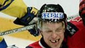 Dany Heatley (vlevo) v dresu Kanady. Dany Heatley (vlevo) v dresu Kanady.