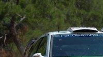 Markko Märtin s fordem při shakedownu Turecké rallye. Markko Märtin s fordem při shakedownu Turecké rallye.