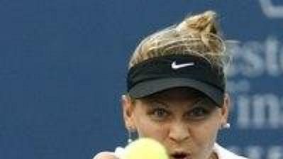 Lucie Šafářová na turnaji v Cincinnati Lucie Šafářová na turnaji v Cincinnati