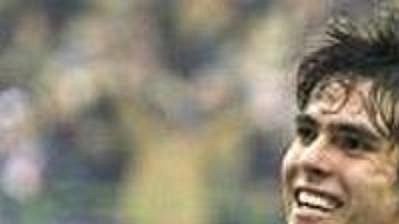 Brazilec Kaká v dresu AC Milán. Brazilec Kaká v dresu AC Milán.