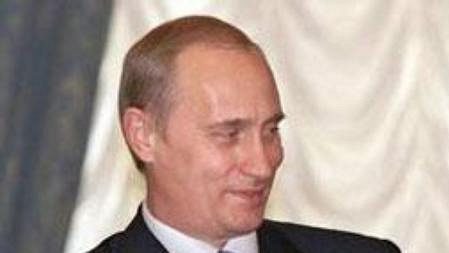 Vladimir Putin a Alina Kabajevová Vladimir Putin a Alina Kabajevová