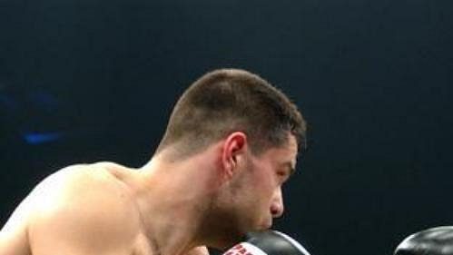 Rudolf Kraj v souboji s Rusem Melkomjanem. Rudolf Kraj v souboji s Rusem Melkomjanem.