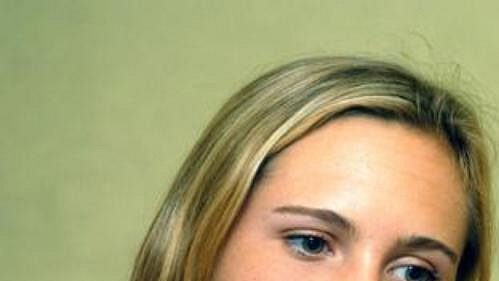 Česká tenistka Nicole Vaidišová. Česká tenistka Nicole Vaidišová.