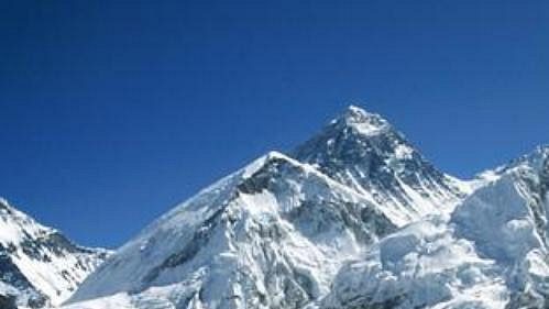 Mt. Everest (8850 m). Mt. Everest (8850 m).