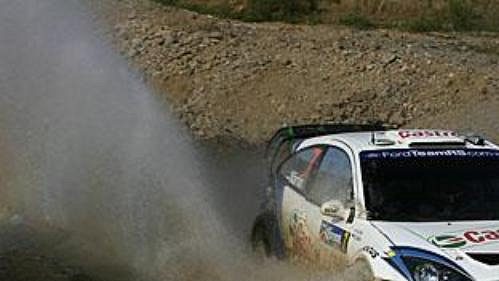 Markko Märtin s fordem se ujal vedení v Mexické rallye. Markko Märtin s fordem se ujal vedení v Mexické rallye.