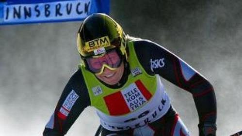 Rakouská sjezdařka Renate Götschlová Rakouská sjezdařka Renate Götschlová