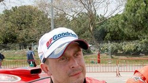 Martin Prokop (vpravo) s navigátorem Janem Tománkem. Martin Prokop (vpravo) s navigátorem Janem Tománkem.
