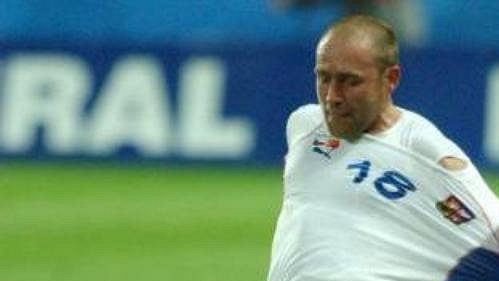 Jiří Štajner (vlevo) reprezentační dres na mistrovství Evropy neobleče. Jiří Štajner (vlevo) reprezentační dres na mistrovství Evropy neobleče.