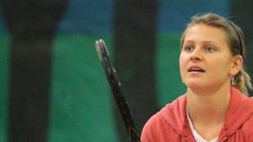 Česká tenistka Lucie Šafářová Česká tenistka Lucie Šafářová