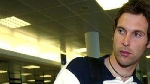 Petr Čech po příletu z MS ve fotbale Petr Čech po příletu z MS ve fotbale