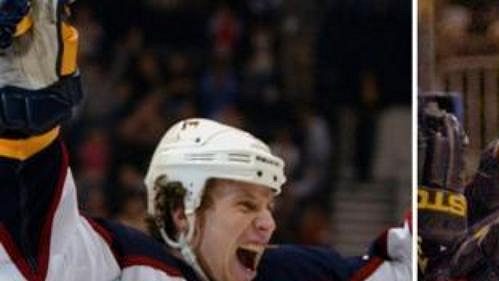 Dany Heatley (vlevo) možná půjde do vězení za zavinění smrti svého spoluhráče Dana Snydera (vpravo) Dany Heatley (vlevo) možná půjde do vězení za zavinění smrti svého spoluhráče Dana Snydera (vpravo)