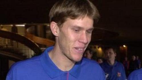 Obránce petrohradského Zenitu Pavel Mareš (vlevo). Obránce petrohradského Zenitu Pavel Mareš (vlevo).