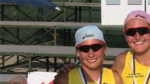 Tereza Petrová s Markétou Klepalovou. Tereza Petrová s Markétou Klepalovou.
