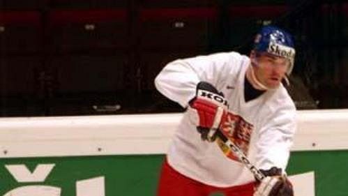 Jaromír Jágr na tréninku české hokejové reprezentace ve Vídni Jaromír Jágr na tréninku české hokejové reprezentace ve Vídni