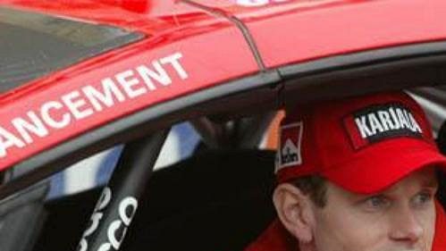 Marcus Grönholm na peugeotu ve druhé etapě Rallye Monte Carlo. Marcus Grönholm na peugeotu ve druhé etapě Rallye Monte Carlo.