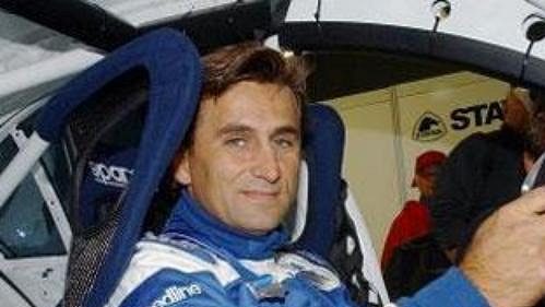 Italský jezdec Alessandro Zanardi. Italský jezdec Alessandro Zanardi.