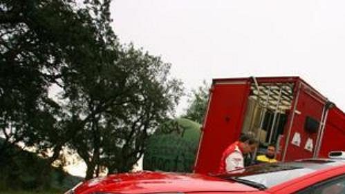 První testy vozu Citroën C4 WRC První testy vozu Citroën C4 WRC