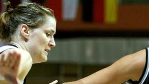 Česká basketbalistka Petra Kulichová - ilustrační fotografie. Česká basketbalistka Petra Kulichová - ilustrační fotografie.