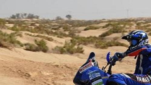 Motocyklista Martin Macek během přípravy na Rallye Dakar. Motocyklista Martin Macek během přípravy na Rallye Dakar.