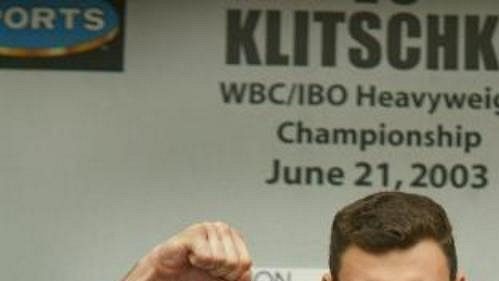 Boxer Vitalij Kličko - archivní foto Boxer Vitalij Kličko - archivní foto