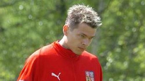 Libor Sionko na tréninku reprezentace Libor Sionko na tréninku reprezentace