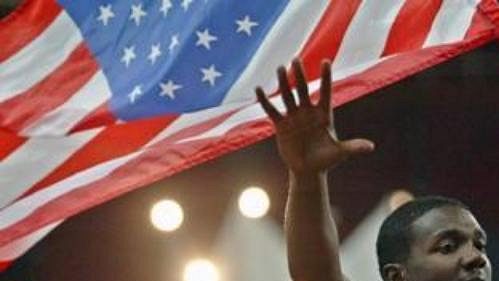 Americký atlet Justin Gatlin Americký atlet Justin Gatlin