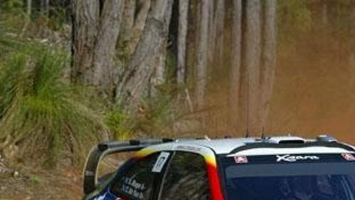 Colin McRae na právě probíhající Australské rallye Colin McRae na právě probíhající Australské rallye