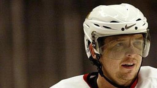 Theoren Fleury v dresu Chicaga Theoren Fleury v dresu Chicaga