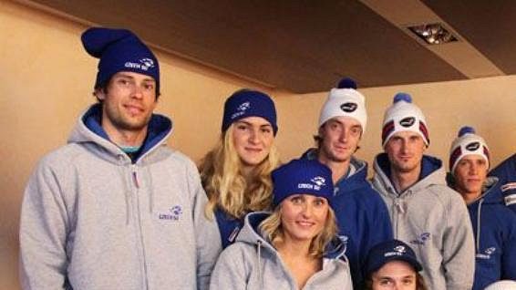 Czech ski team. Čeští lyžaři a snowboardisté představili novou kolekci svého fanshopu. Czech ski team. Čeští lyžaři a snowboardisté představili novou kolekci svého fanshopu.