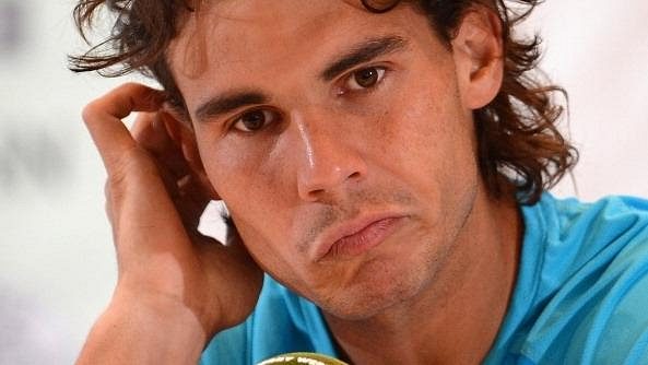 Španělský tenista Rafael Nadal Španělský tenista Rafael Nadal