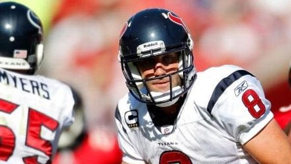 Matt Schaub už nebude pravděpodobně v letošní sezóně hrát Matt Schaub už nebude pravděpodobně v letošní sezóně hrát