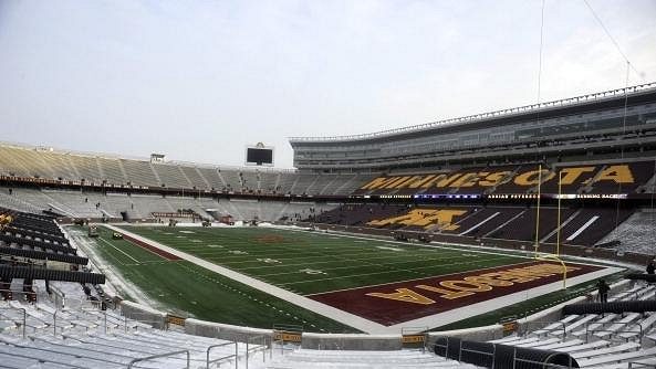 Vikings budou v době konstrukce nového stadiónu hrát na TCF Bank Stadium Vikings budou v době konstrukce nového stadiónu hrát na TCF Bank Stadium