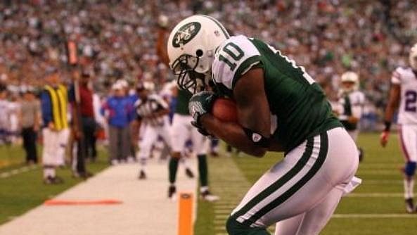Santonio Holmes chytá vítězný touchdown Santonio Holmes chytá vítězný touchdown