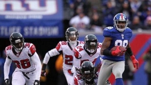 Hakeem Nicks skóroval dva touchdowny Hakeem Nicks skóroval dva touchdowny