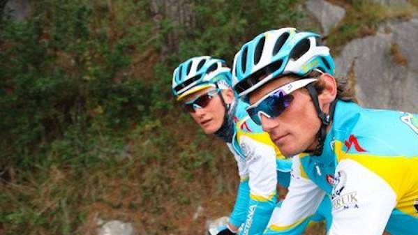 Roman Kreuziger (vpravo) se s největší hvězdou Astany Kazachem Vinokurovem sejde až na březnovém závodě Paříž-Nice. Roman Kreuziger (vpravo) se s největší hvězdou Astany Kazachem Vinokurovem sejde až na březnovém závodě Paříž-Nice.