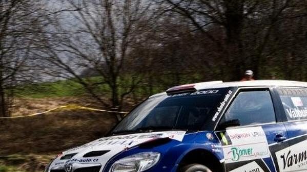 Pavel Valoušek za volantem vozu Škoda Fabia S2000. Pavel Valoušek za volantem vozu Škoda Fabia S2000.