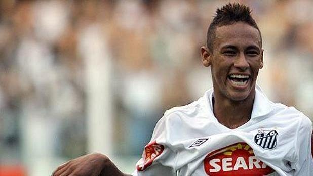 Brazilský talent Neymar. Brazilský talent Neymar.