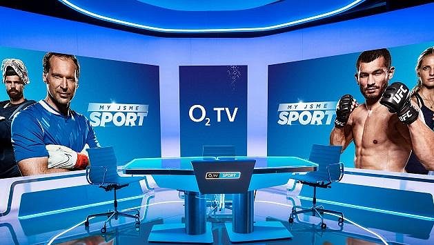 Nové moderní studio redakce O2 TV Nové moderní studio redakce O2 TV