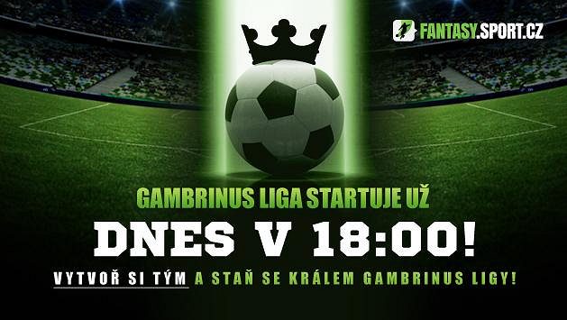 Dnes začíná Gamrbinus liga! Vytvořte si svůj fantasy tým! Dnes začíná Gamrbinus liga! Vytvořte si svůj fantasy tým!