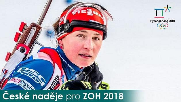 Biatlonistka Veronika Vítková. Biatlonistka Veronika Vítková.