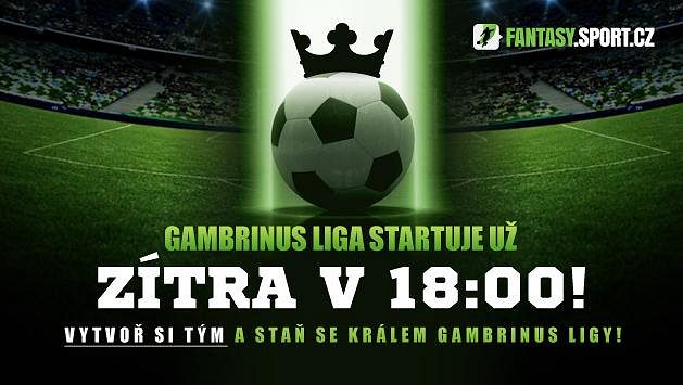 Gambrinus liga startuje už zítra. Vytvořte si tým a ovládněte Gambrinus ligu! Gambrinus liga startuje už zítra. Vytvořte si tým a ovládněte Gambrinus ligu!