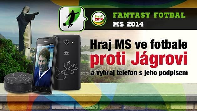 Hrajte MS ve fotbale proti Jágrovi! Hrajte MS ve fotbale proti Jágrovi!