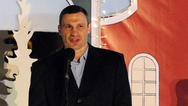 Ukrajinský boxer Vladimir Kličko. Ukrajinský boxer Vladimir Kličko.