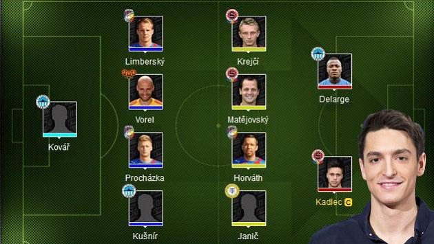 Sestava Michala Hrdličky na 23.kolo Gambrinus ligy. Sestava Michala Hrdličky na 23.kolo Gambrinus ligy.