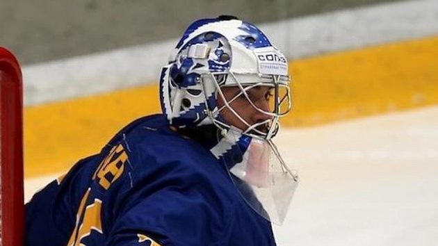 Martin Gerber v dresu Atlantu Mytišči Martin Gerber v dresu Atlantu Mytišči