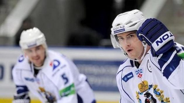 Hokejový útočník Chabarovsku Jakub Petružálek Hokejový útočník Chabarovsku Jakub Petružálek