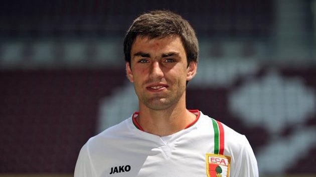Záložník Augsburgu Jan Morávek Záložník Augsburgu Jan Morávek