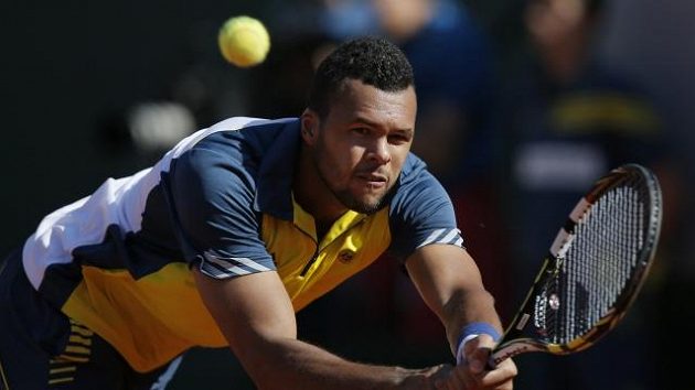 Francouzský tenista Jo-Wilfried Tsonga Francouzský tenista Jo-Wilfried Tsonga